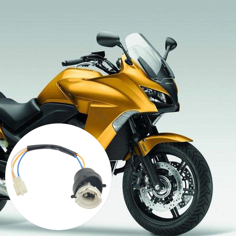 Multi-Purpose Lamp Socket LED Headlight Bulb Adapter Holder Socket for Scooter