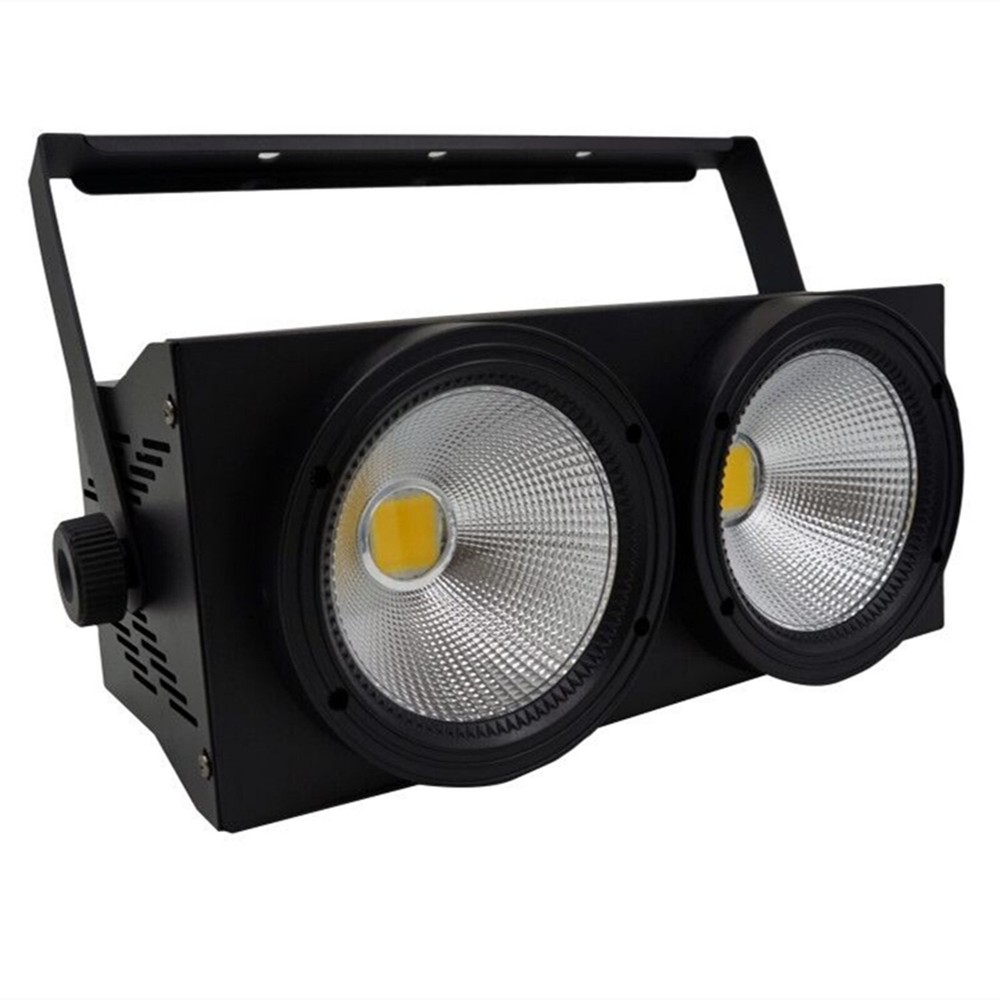 LED COB 2eyes 2x100W Blinder Lighting DMX Stage Lighting Effect DMX Controller