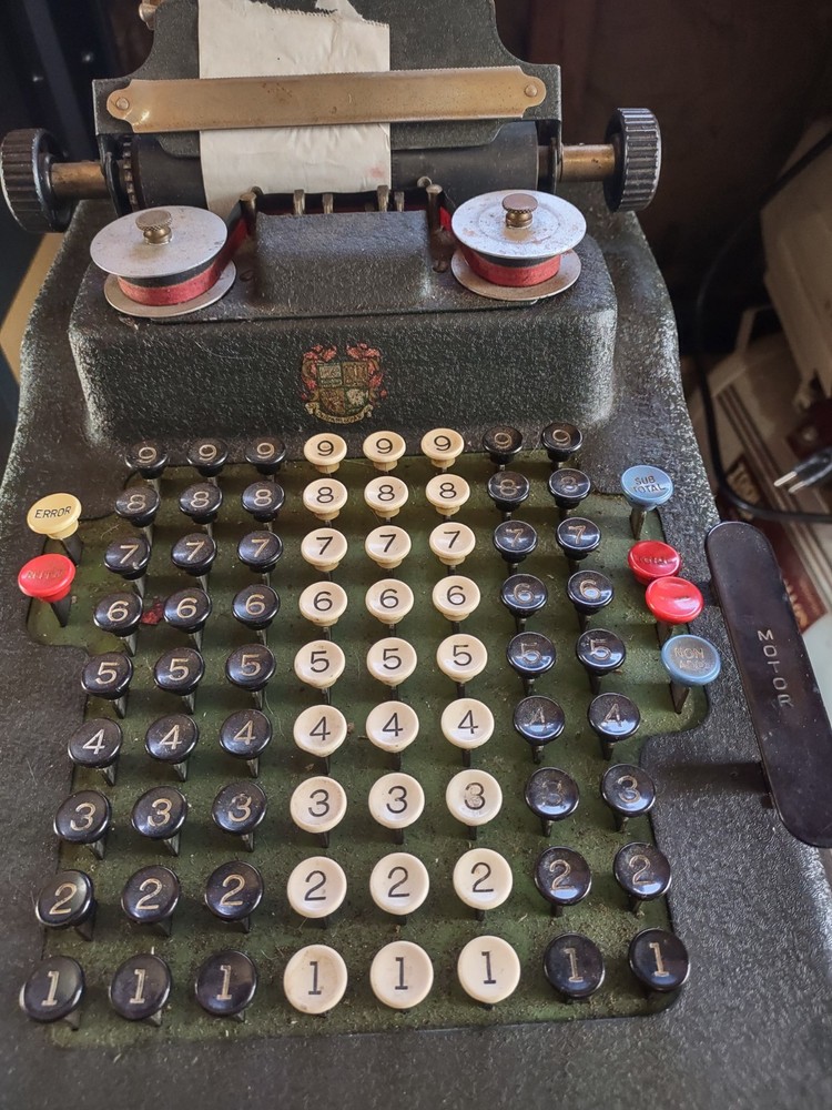 Vintage Victor Adding Machine 1919 1920 Chicago IL