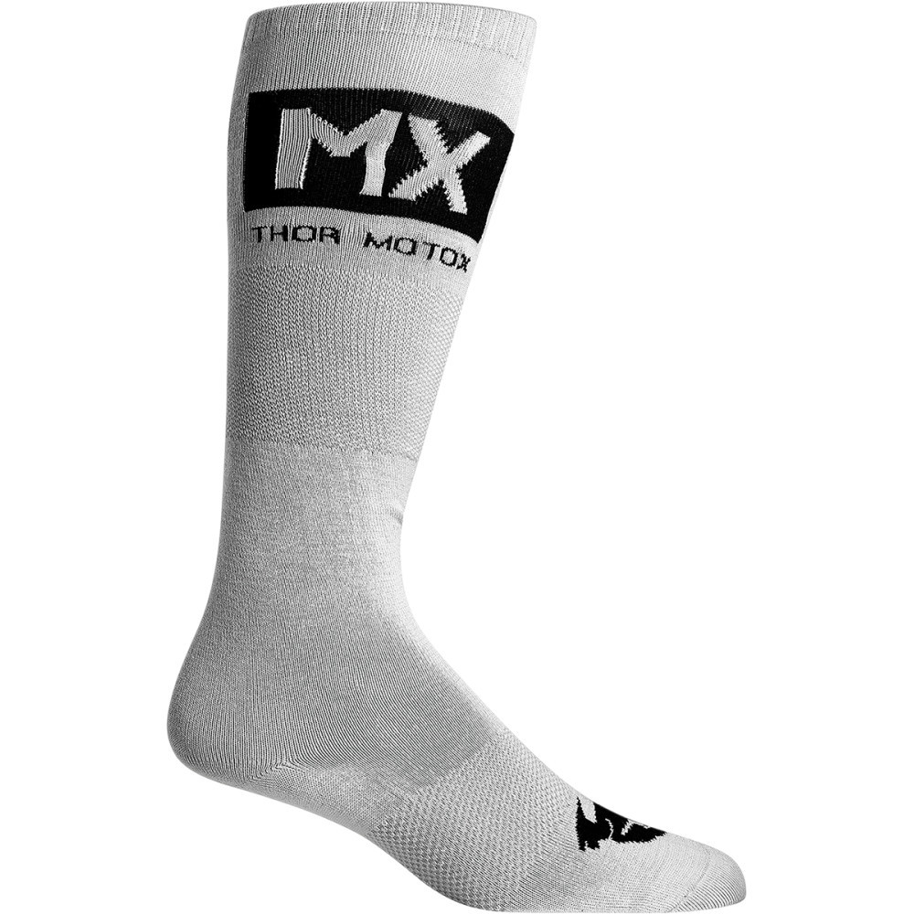 Thor MX Cool Socks - Gray/Black | US 10-13