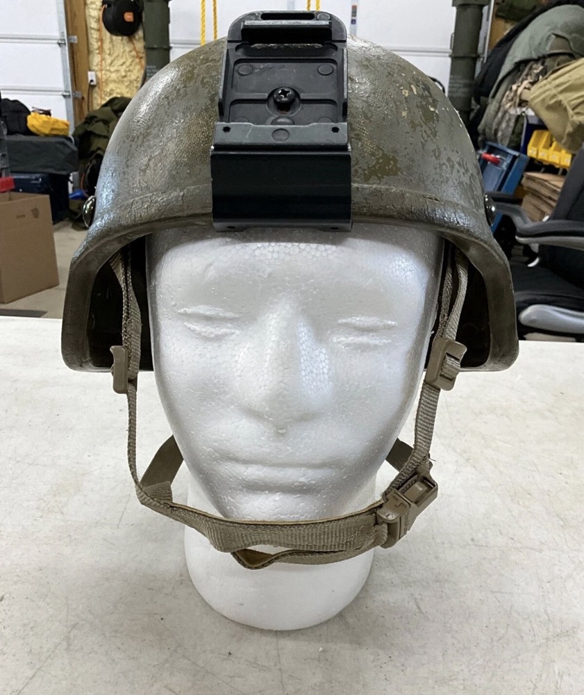 USGI Advanced Combat Helmet ACH, NVG Mount Medium, US ARMY, USMC, Surplus