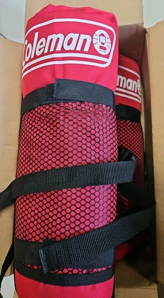 Portable Stadium Seat Cushion with Backrest, Red