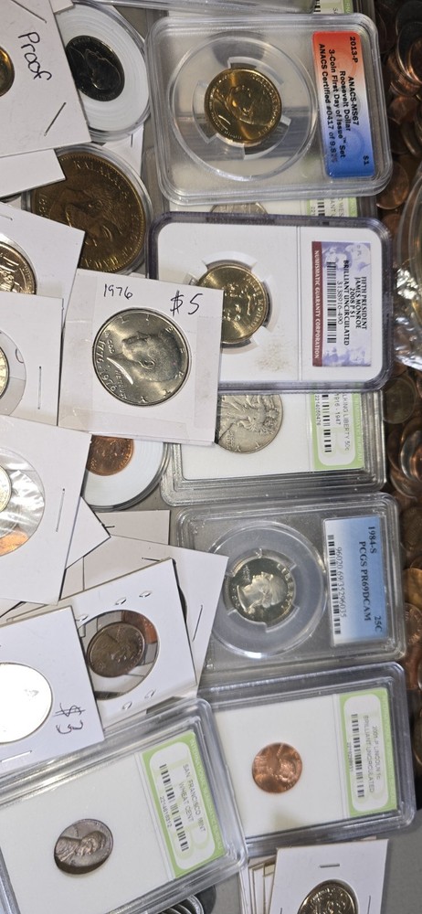 US Coin Mystery Pack - Early, Graded, Key Dates - Read Description
