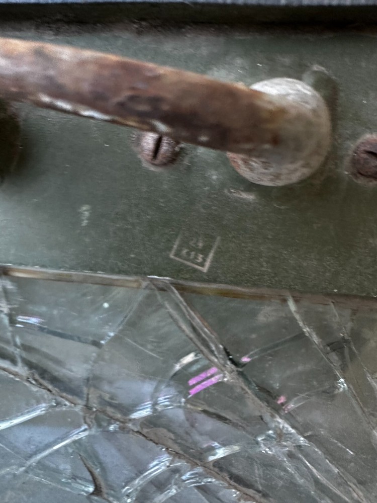Tank T-72 window from the hardware