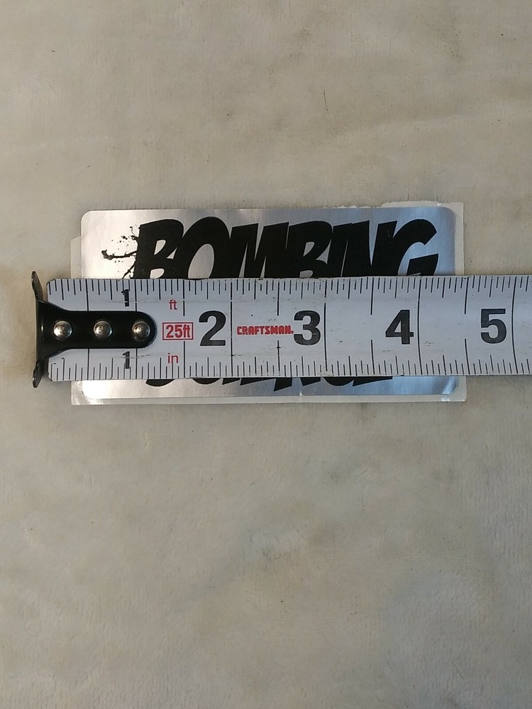 Bombing Science Sticker Decal