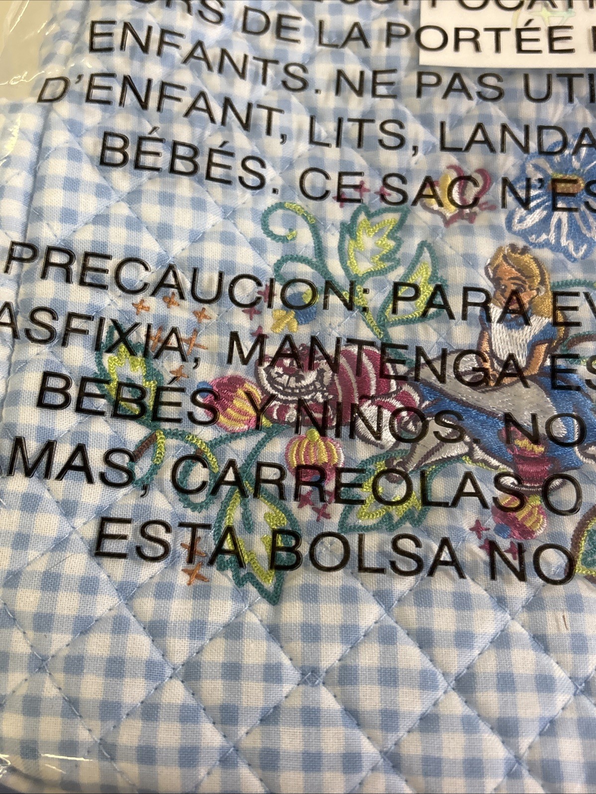 NWT Vera Bradley Disney 100 Alice in Wonderland Small Backpack & RFID Wristlet