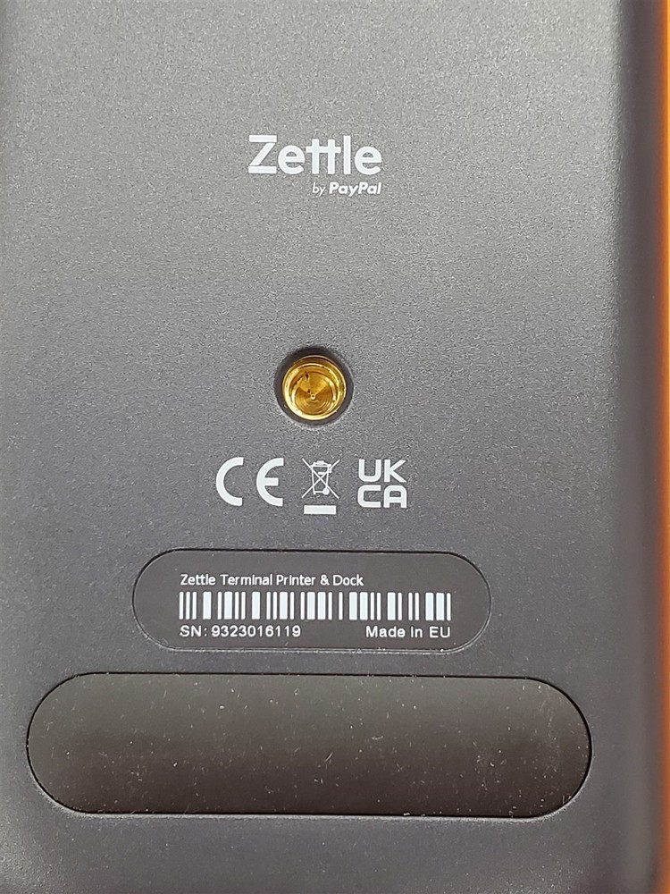 ⭐️⭐️⭐️⭐️⭐️ POS Zettle Terminal Printer & Dock Only In Original Box