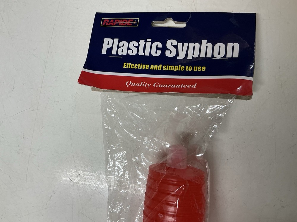 Rapide Fuel Transfer Pump - Manual Siphon Pump for Gasoline, Water & more