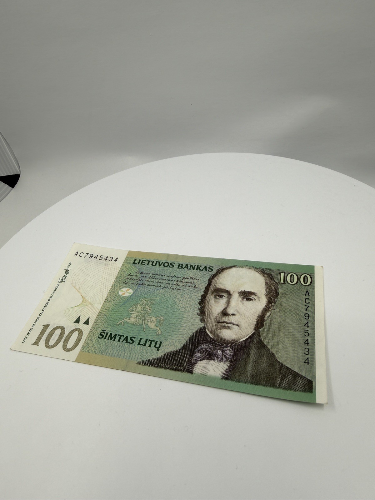 2000 Lithuania 100 Litu p62 XF