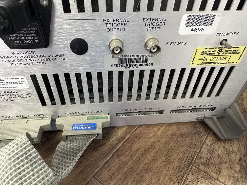 HP Hewlett Packard 1650B Logic Analyzer