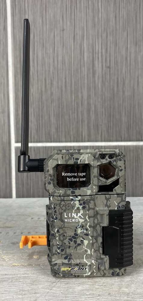 SPYPOINT LINK-MICRO-LTE-V Cellular Trail Camera 10mp, .5 sec trigger speed, camo