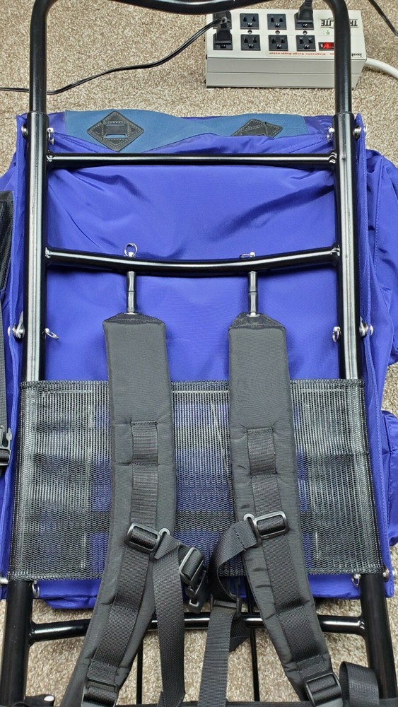 Vintage Blue KELTY Size L External Frame Backpack /Hiking/Travel/Backpacking