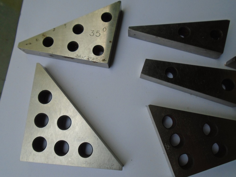 Homemade-Machinist Right Angle Blocks - 8 Pcs