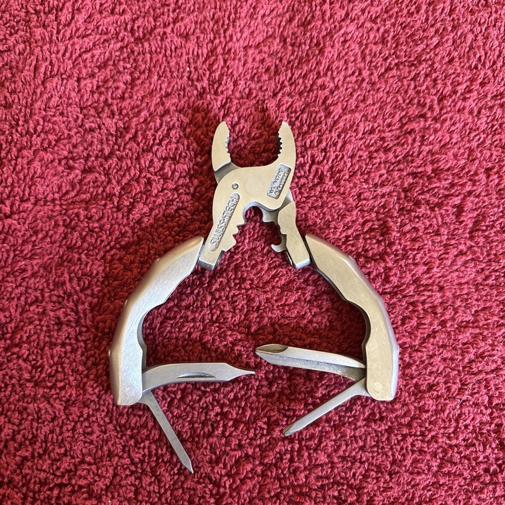 Vintage Swiss Tech multi tool Channel Locks Clean Never Used