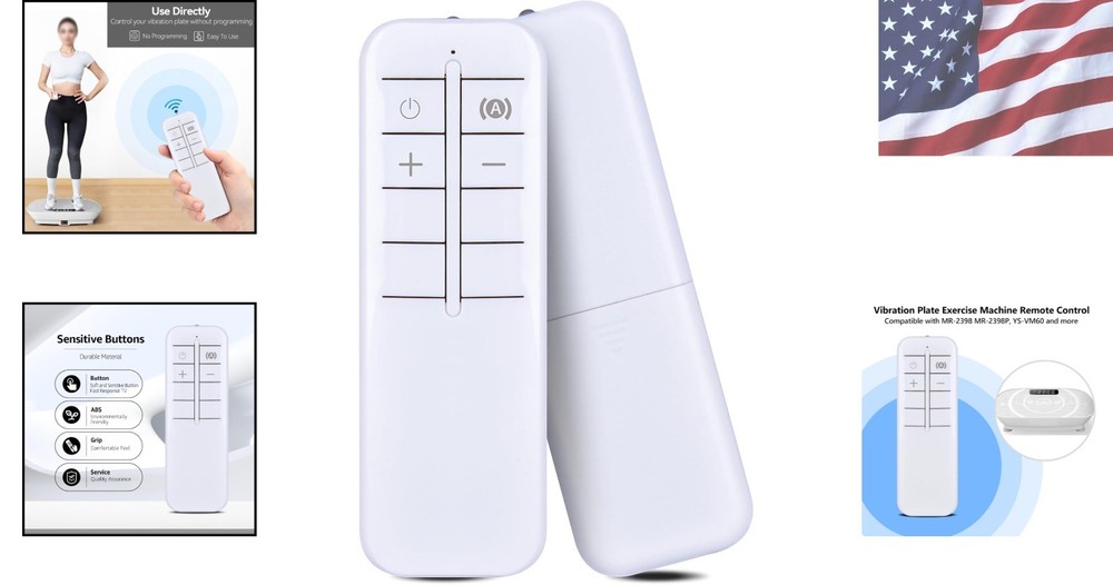 User-Friendly Replacement Remote Control for MERACH & YESOUL Vibration Plates