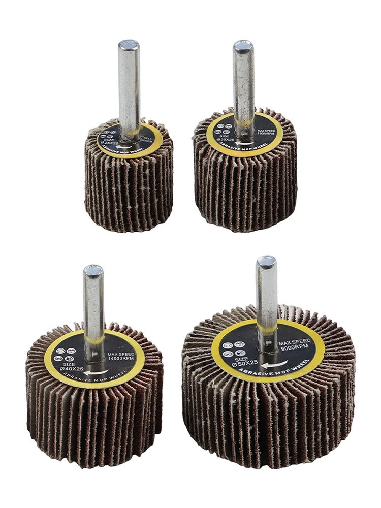 Powerful and Efficient 4PCS Sanding Flap Disc Wheel for Polishing Tasks