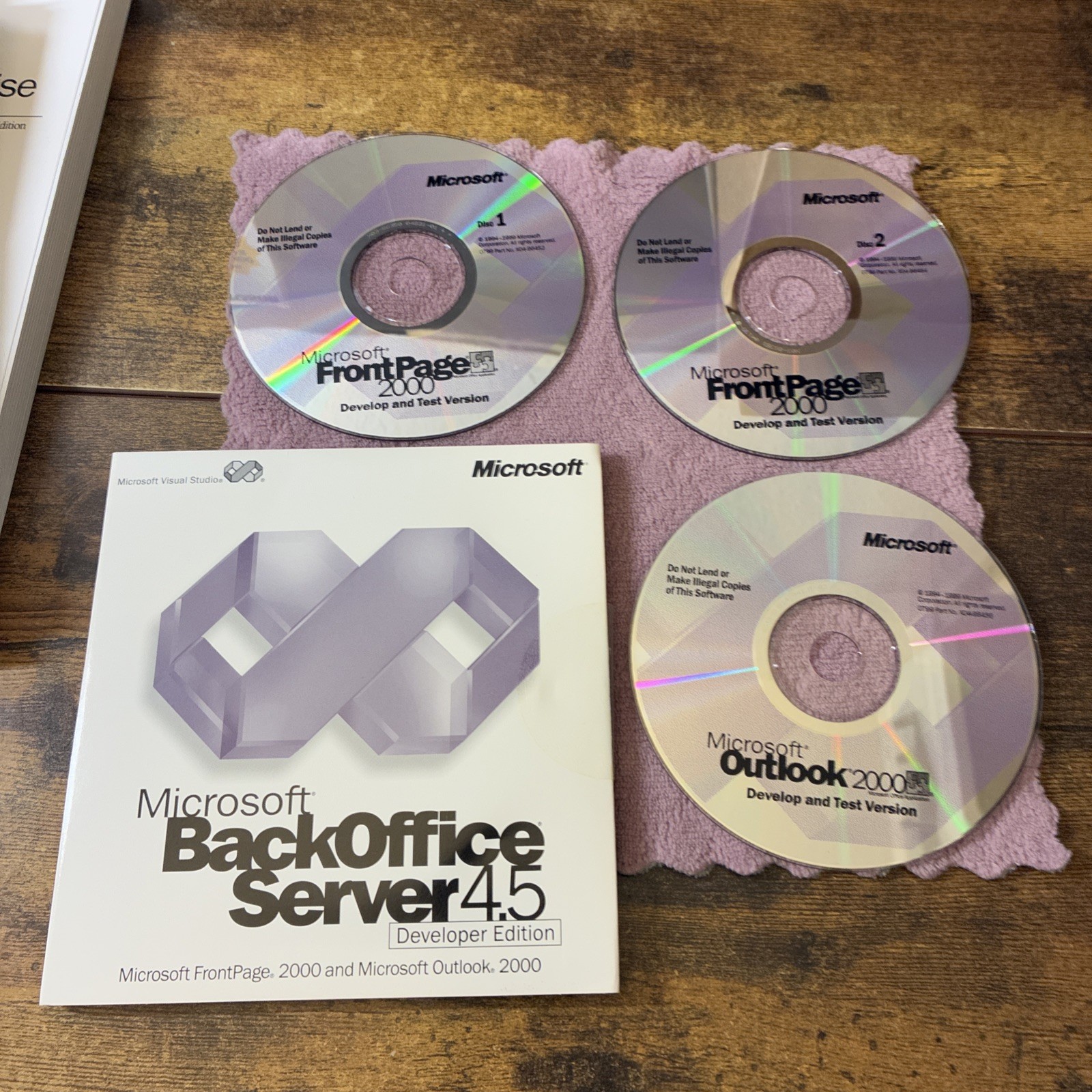 Microsoft Visual Studio 6.0 Enterprise Edition 628-00404 Retail Box Complete CIB