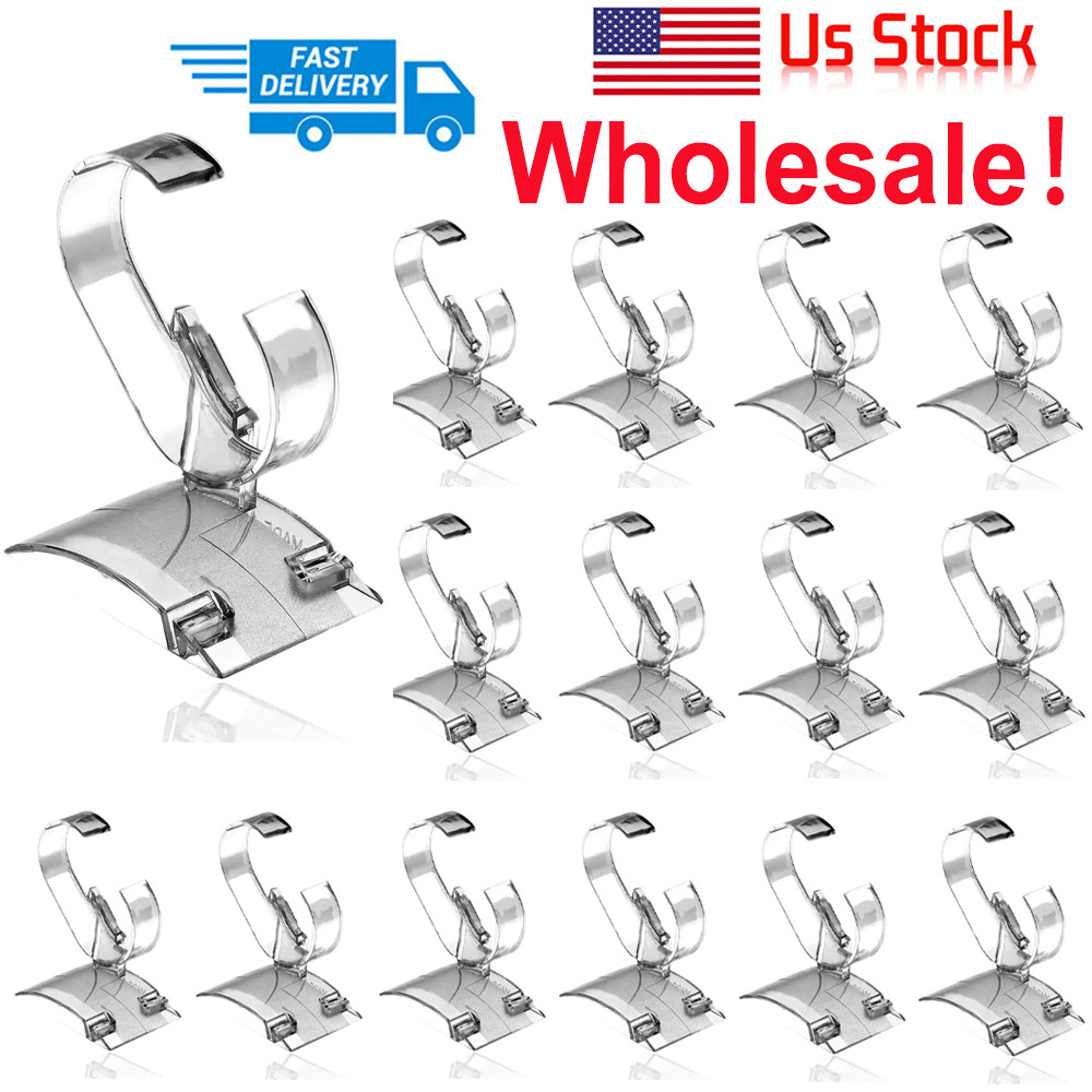 Wholesale Clear Plastic Wrist Watch Display Stand Holder Bracelet Racks Showcase