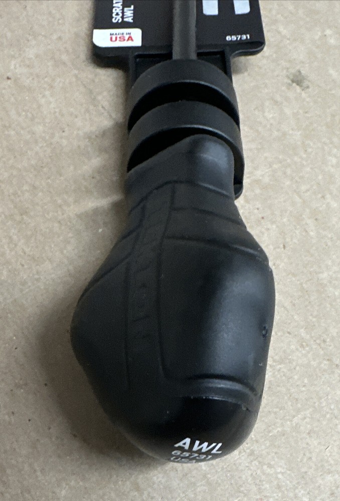 Tekton Scratch Awl, Rubber Handle, Model 65731