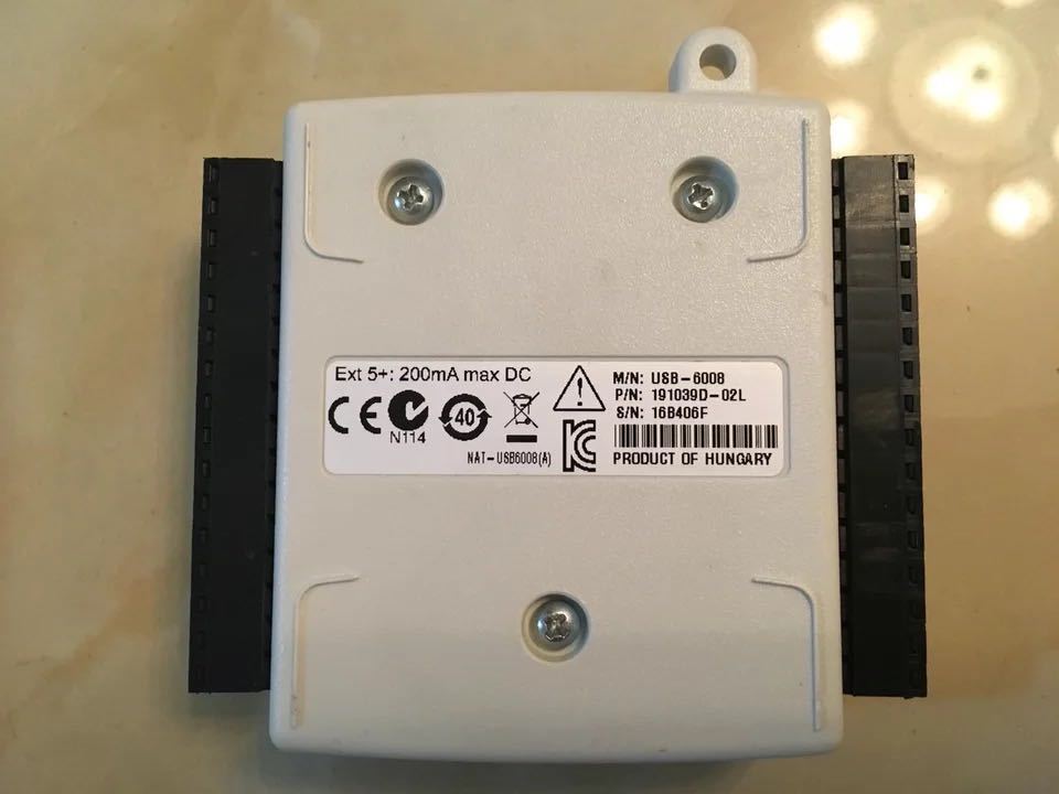 1pc National Instruments USB-6008 Data Acquisition Card NI DAQ, Multifunction
