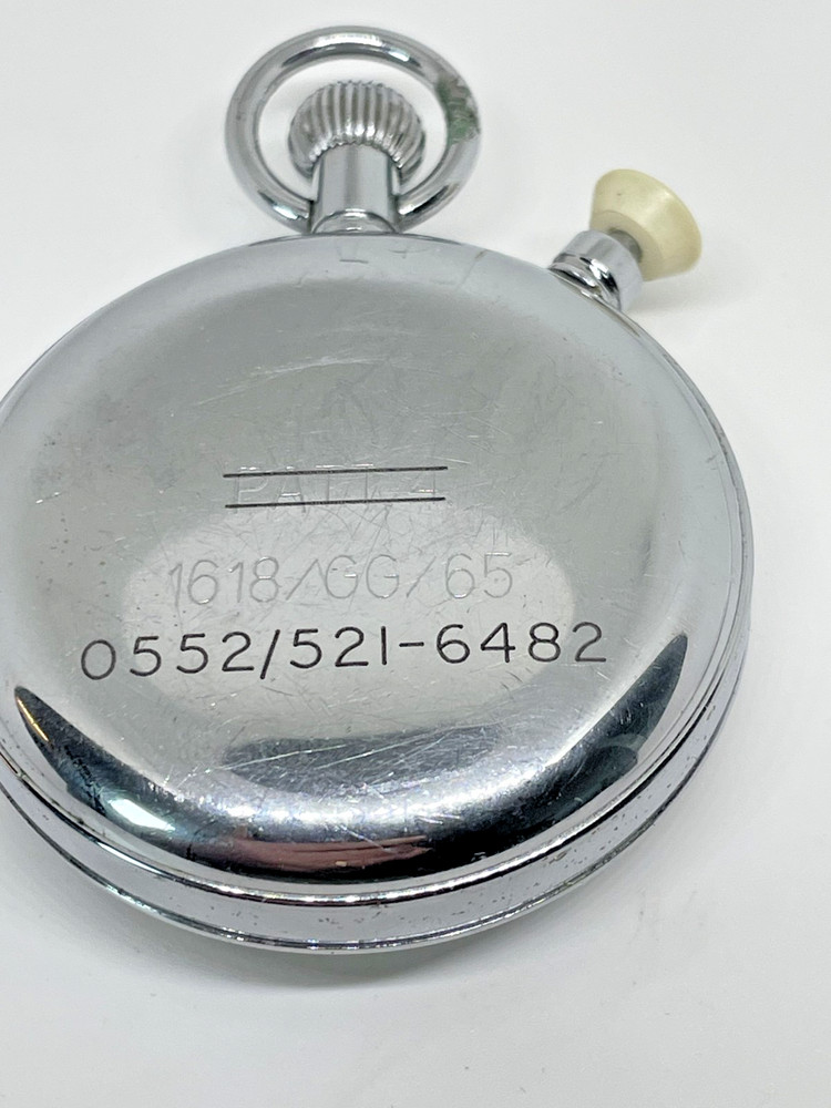 Nero Lemania Military Stop Watch With Split Second Timer
