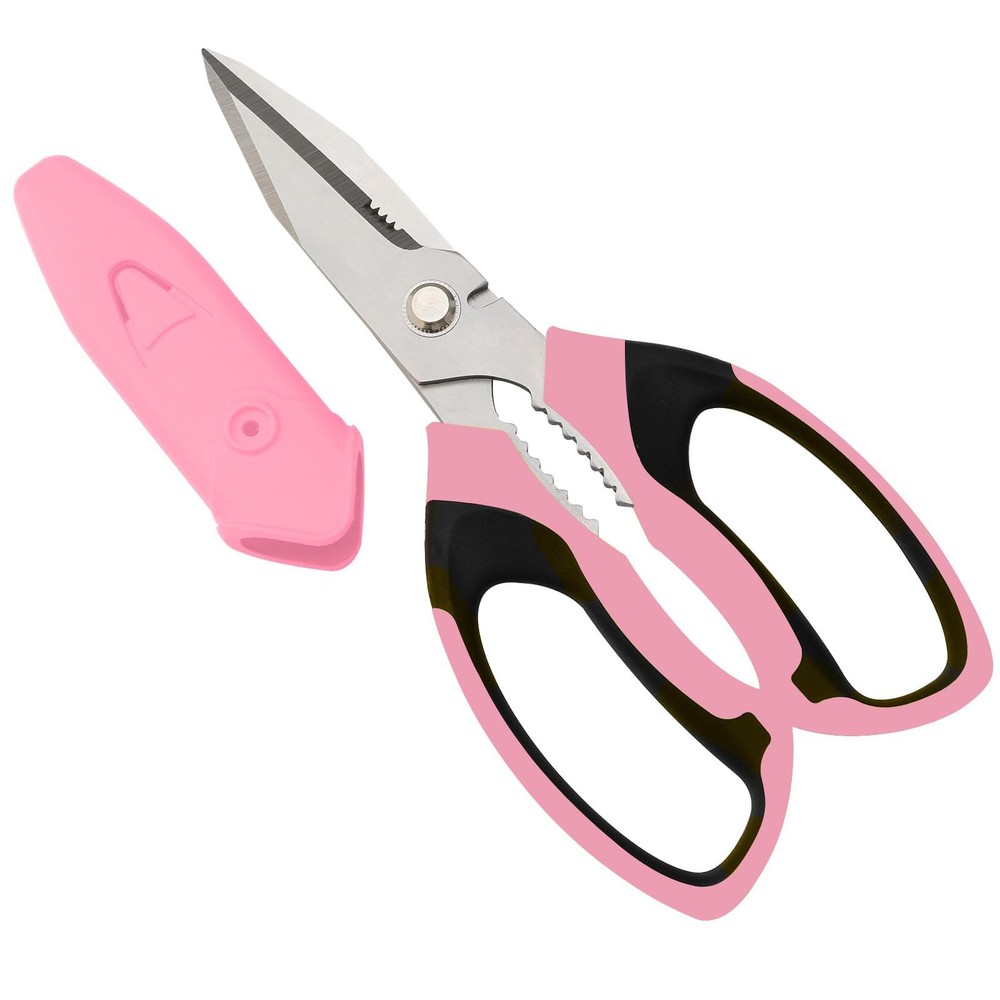 Heavy Duty Scissors Multipurpose - Sharp Utility Scissors All Purpose, Easy C...