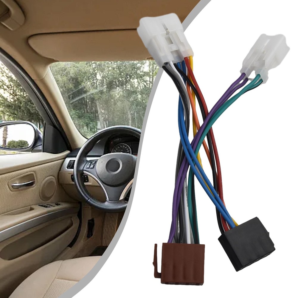 Trusted Car Stereo Wiring Harness Cable for Toyota Ensures Smooth Functioning