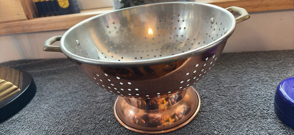 Copper Colander Strainer