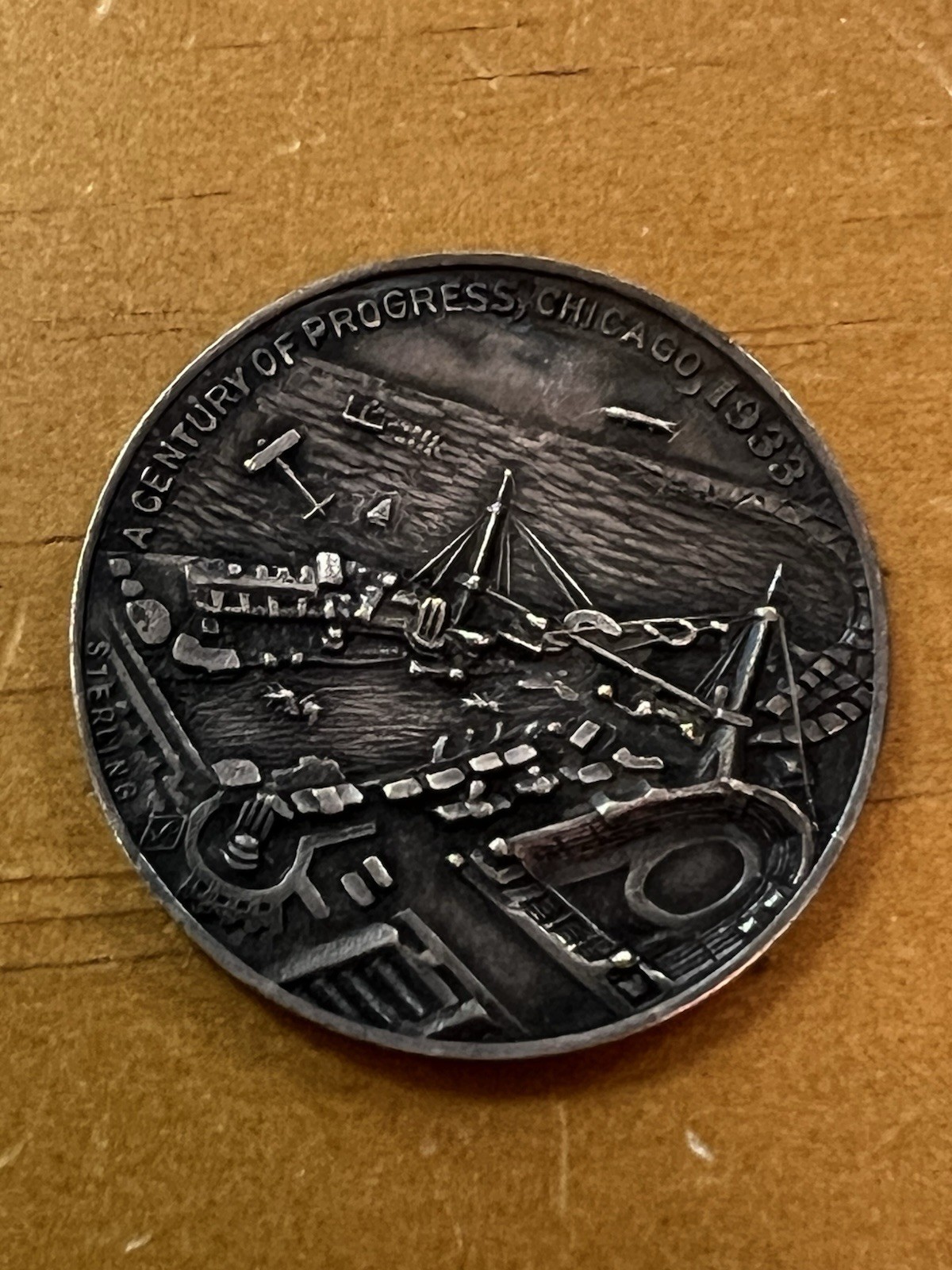 1933 Century of Progress Chicago World Fair SCD, Sterling, Hall Of Science