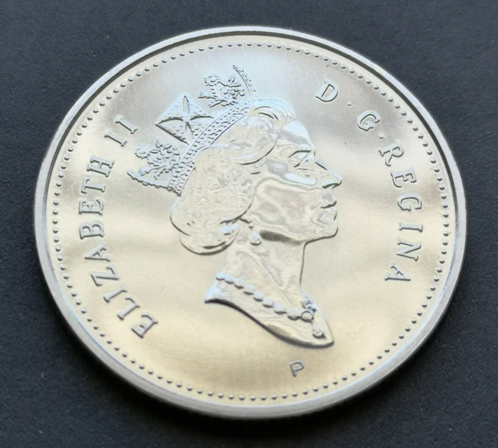 ***CANADA 25 CENTS 2001 P *** SPECIMEN ***