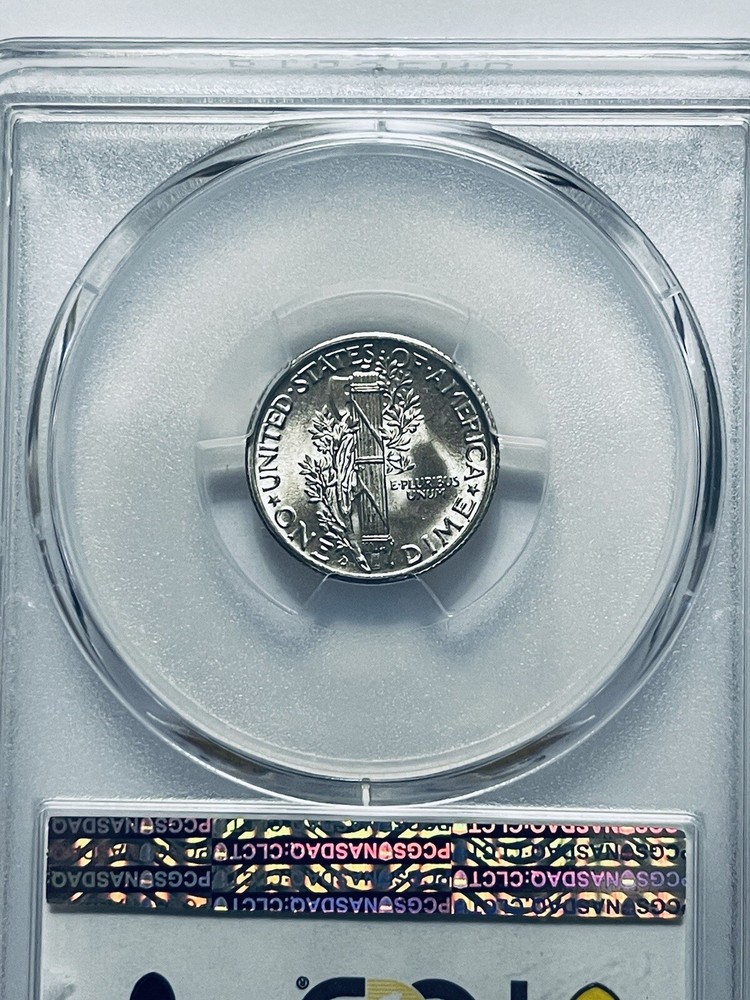 1938-D Mercury Dime PCGS MS66FB