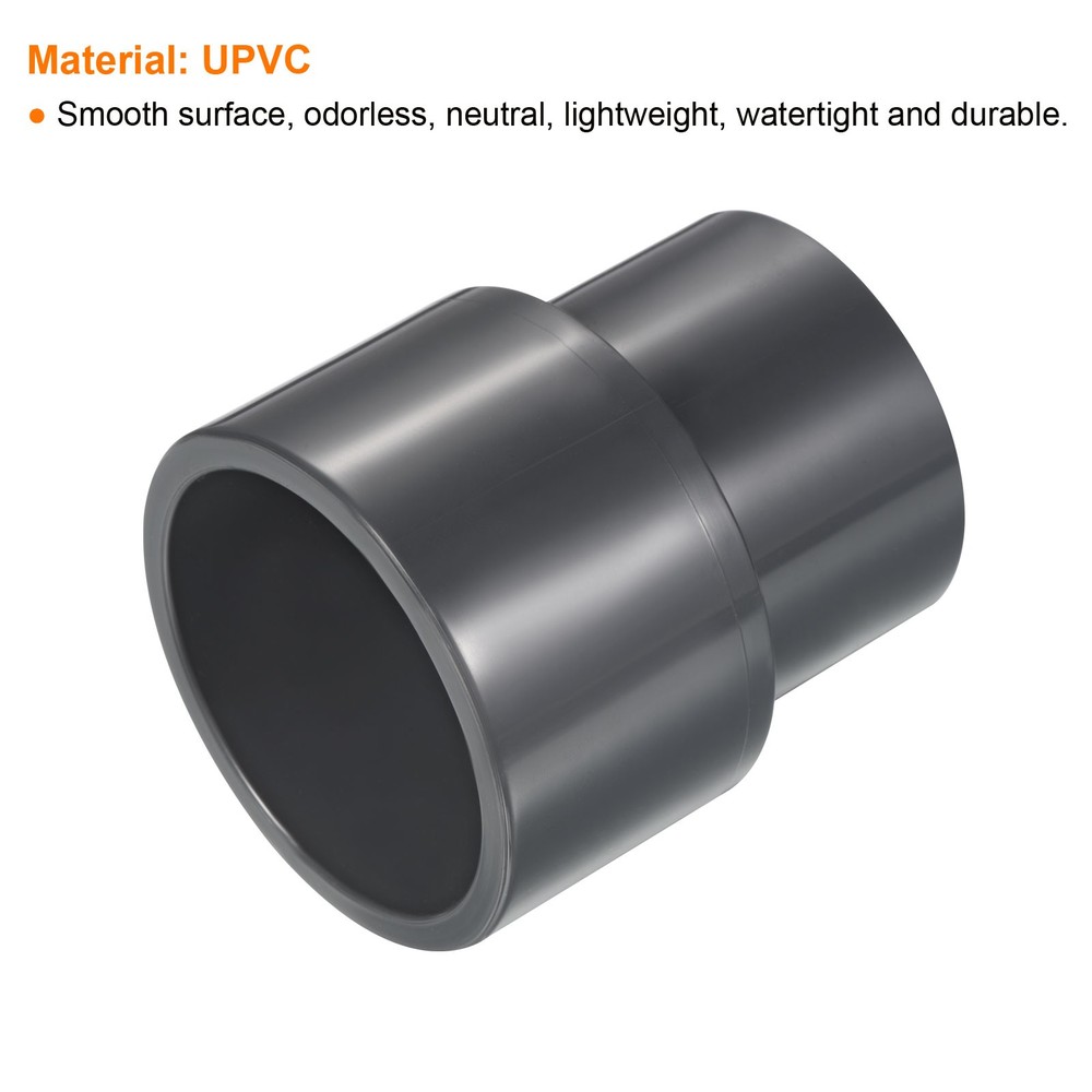 UPVC Reducer Pipe Fitting Tube Reducer Fitting 2"x 1-1/2" Socket