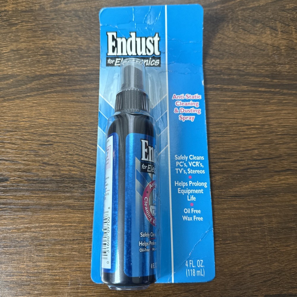Endust for Electronics Anti Static Cleaning Spray 4oz New Sealed