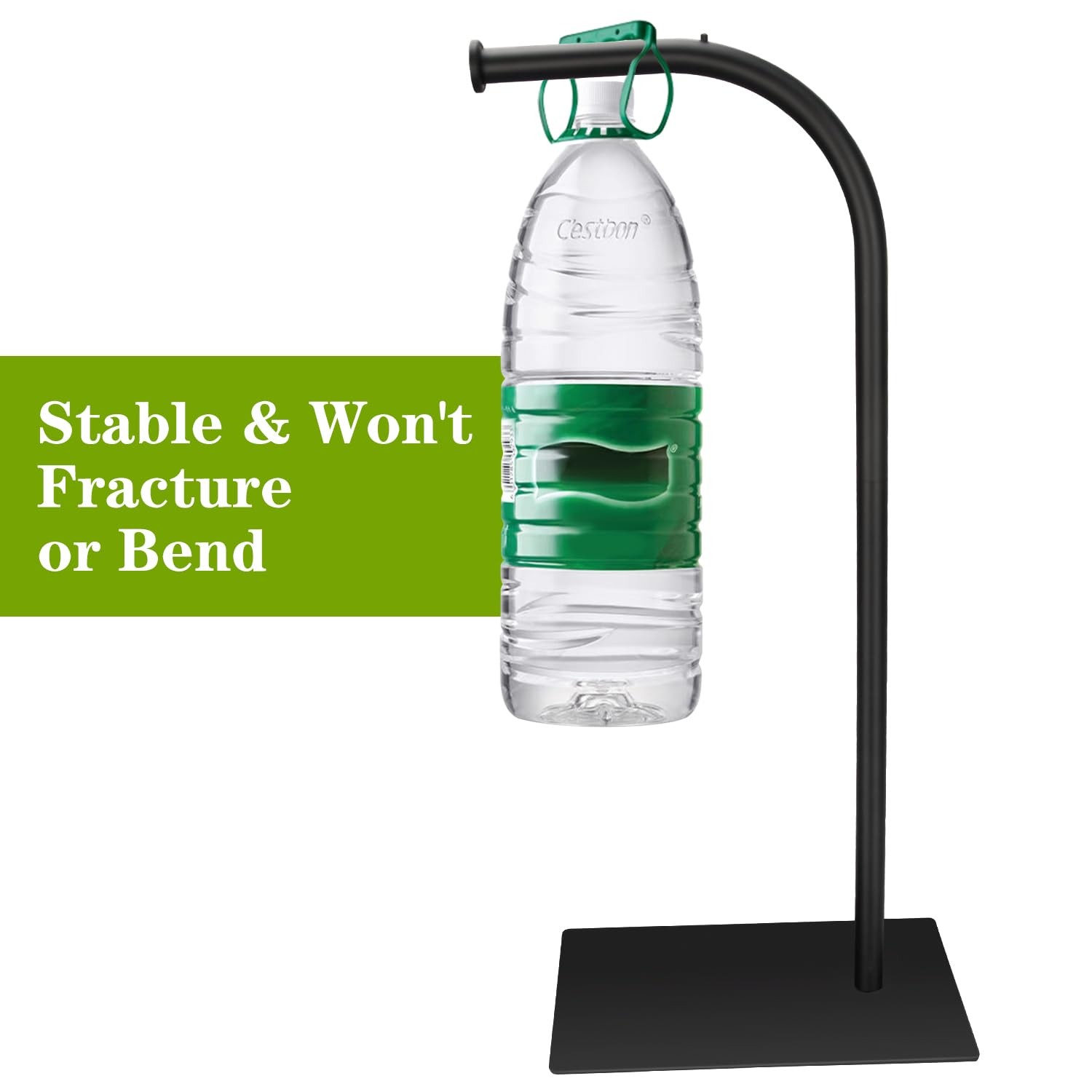 Toilet Paper Holder Stand, Free Standing Toilet Paper Holder with Weighted Ba...