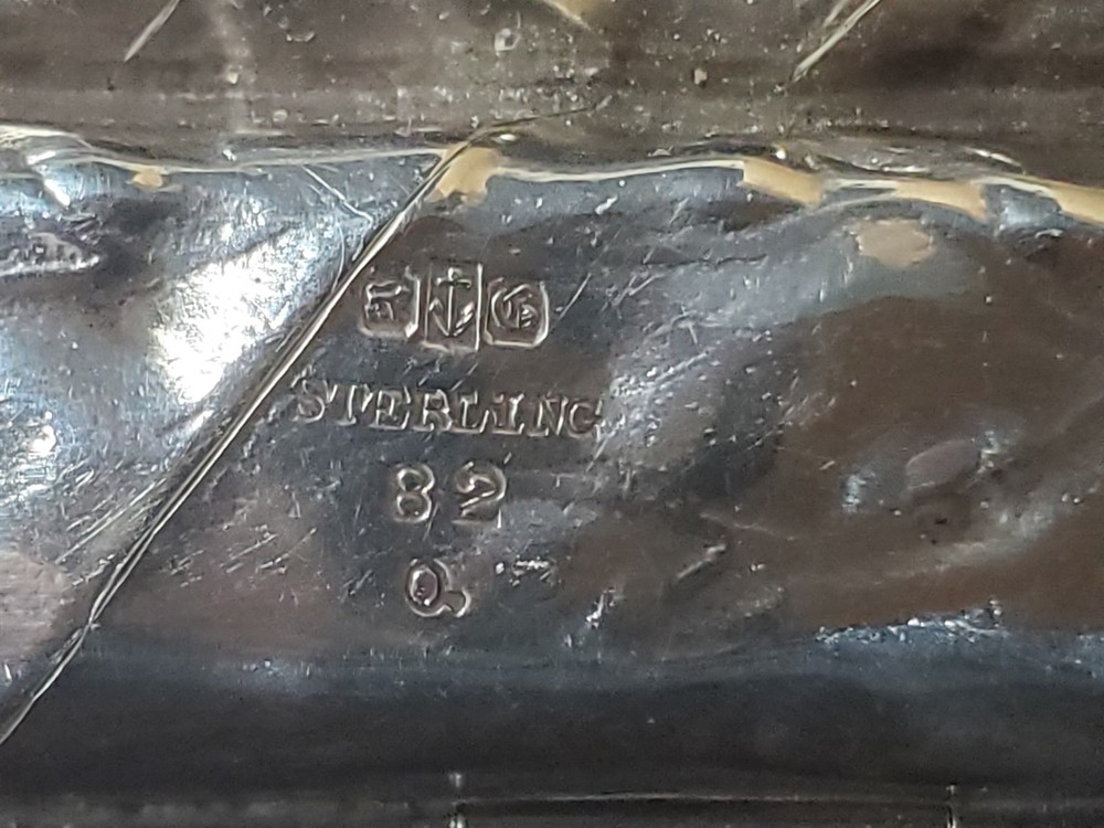 Gorham Trompe L'oeil Sterling Silver Cigar Case