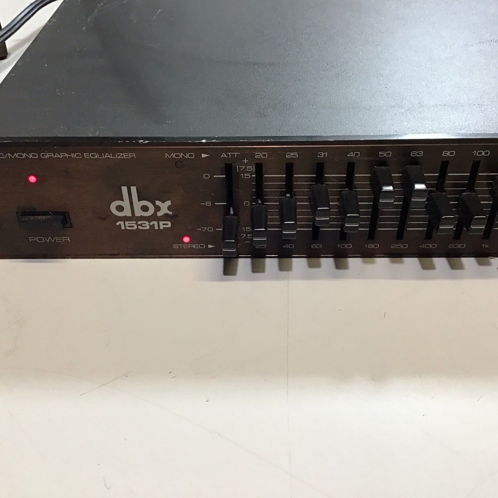 dbx 1531p Stereo/Mono Switchable Graphic Equalizer Used