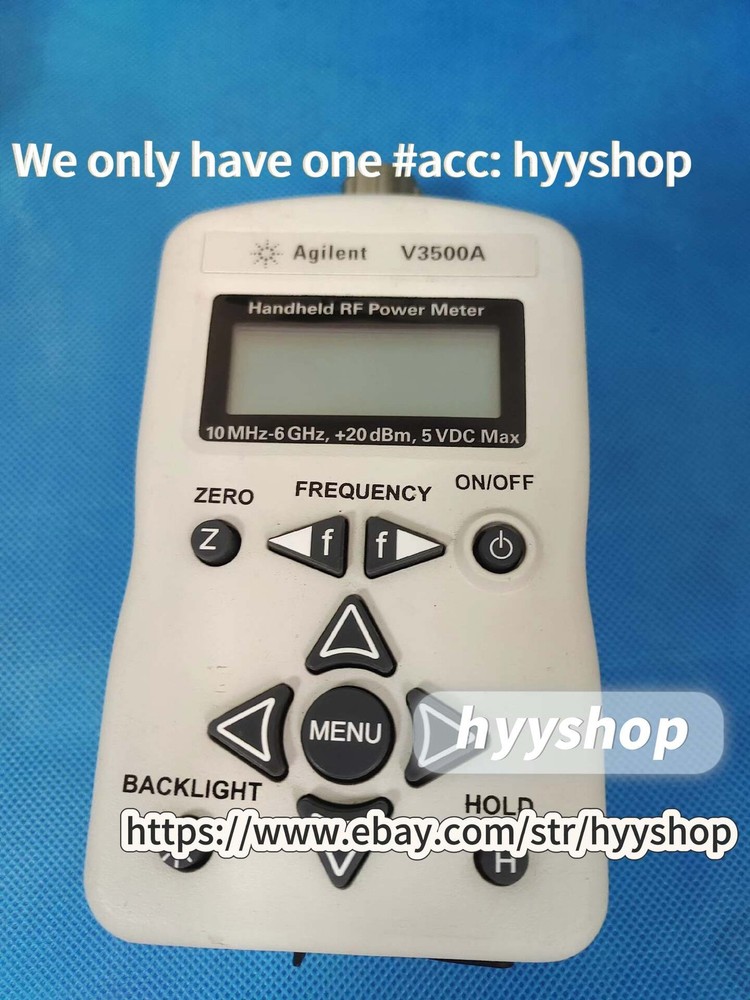 KEYSIGHT agilent V3500A 10MHZ-6GHZHANDHELD RF POWER METER/hyy