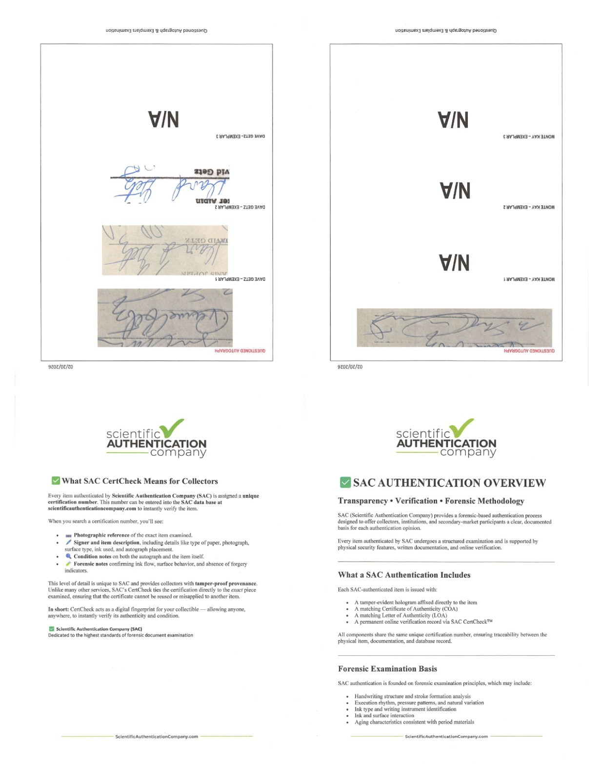 Janis Joplin Signed Contract Andrew Gurley Getz Albin - Big Brother & Holding Co