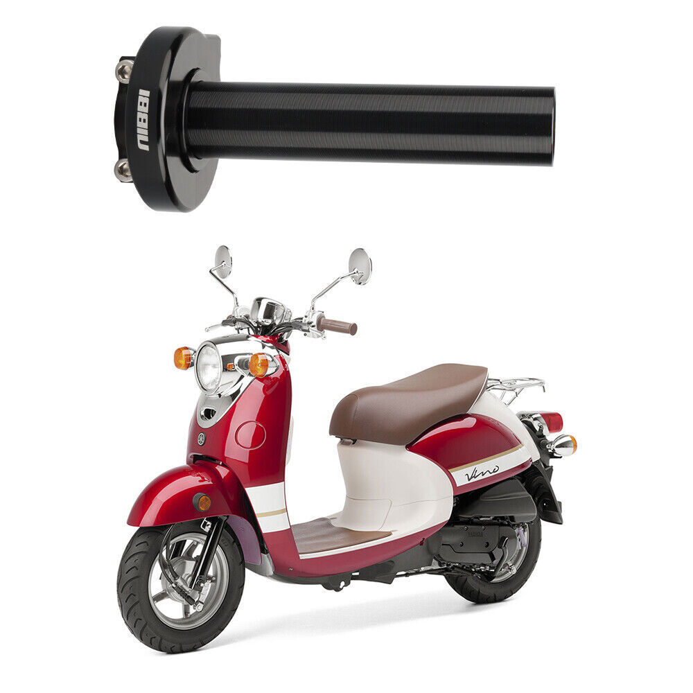 NIBBI 7/8" Throttle Twist Grip Tube Accelerator For Kawasaki Honda Suzuki Ducati