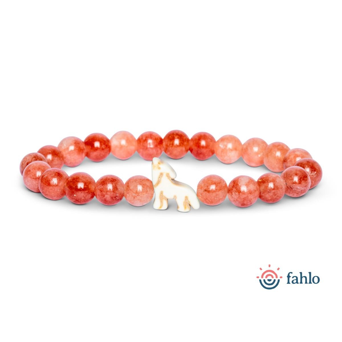 Fahlo Scout Wolf Sunset Bracelet
