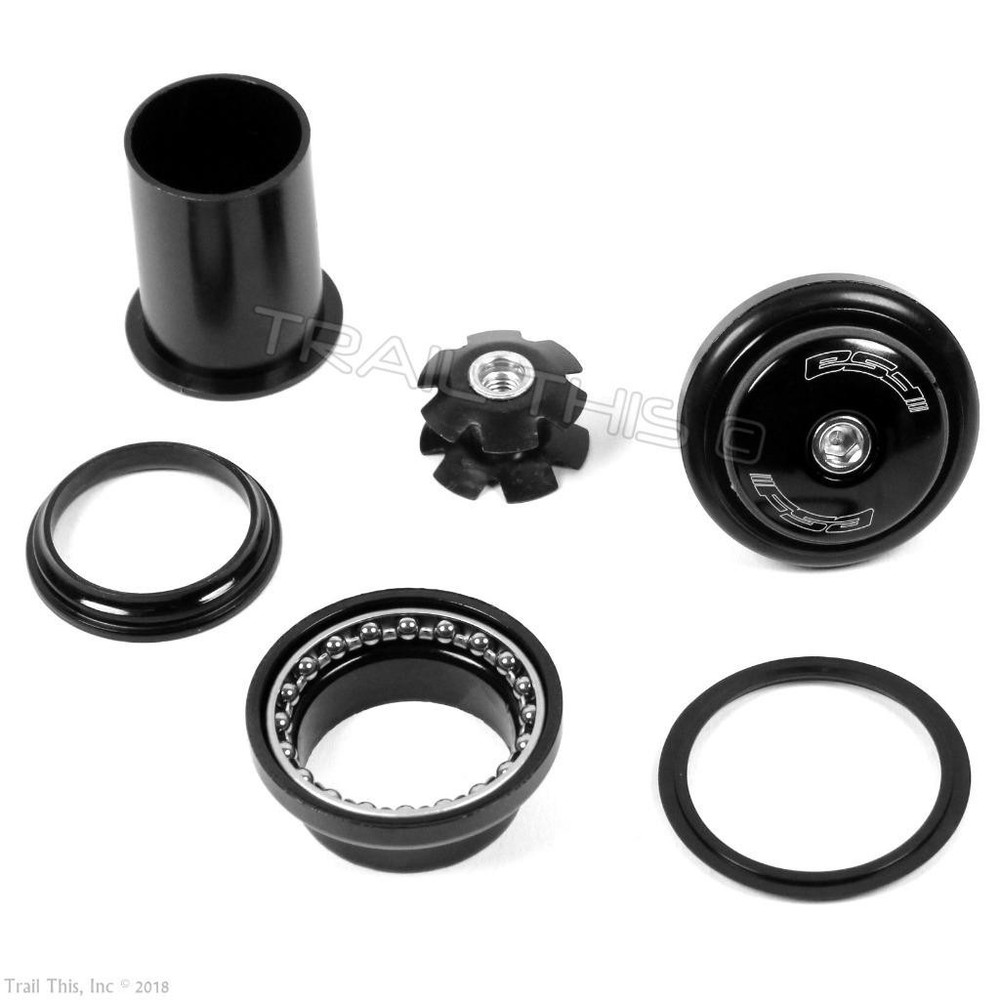 FSA TH-888 1-1/8" Threadless Bicycle Headset Complete - Black