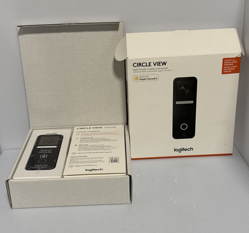 Logitech Circle View Wired Smart Doorbell/Read