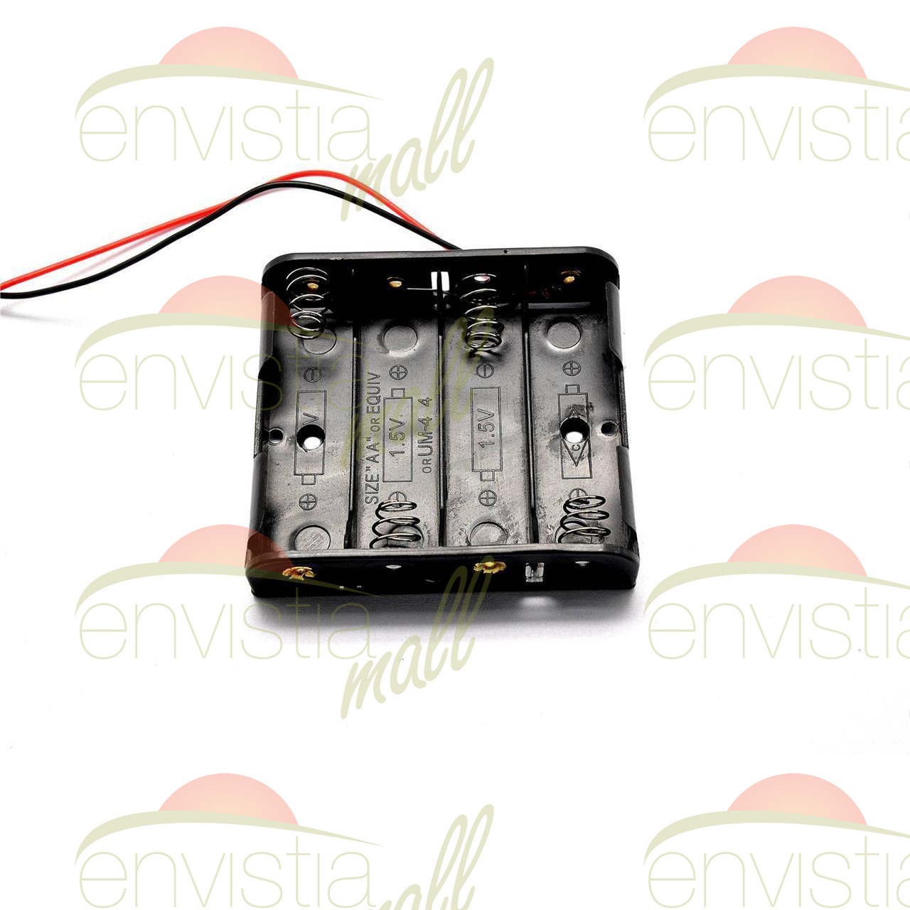 AA Battery Holder Case Box with Wire Leads for 4X Series AA Batteries 6V US