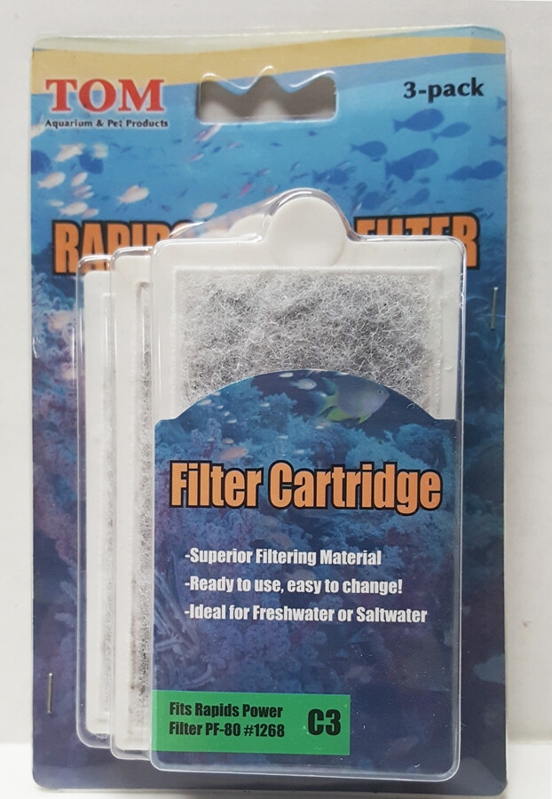 Rapids Power Filter Filter Cartridge 3-pack