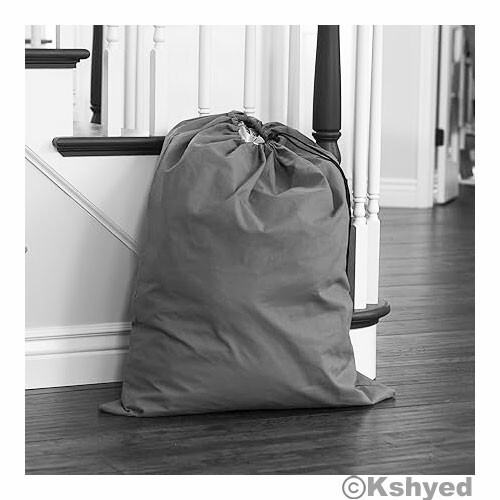 Large 29"X40" Laundry Bag Washable Heavy Duty Locking Drawstring Bag (5 Pack)
