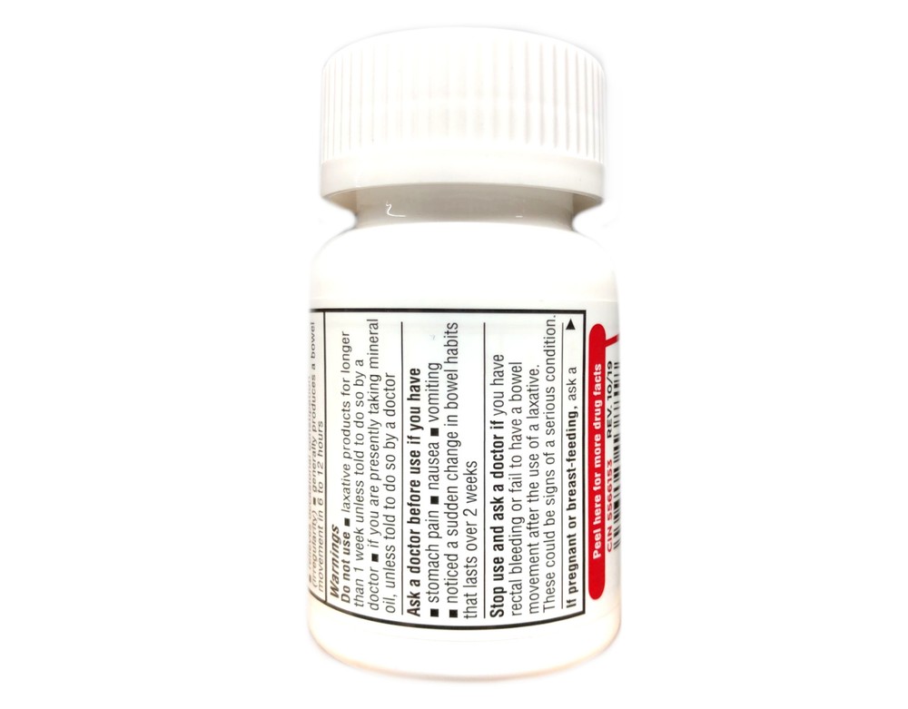 Leader Stool Softener + Stimulant Laxative 3-Pack 100 Ct Relieves Constipation