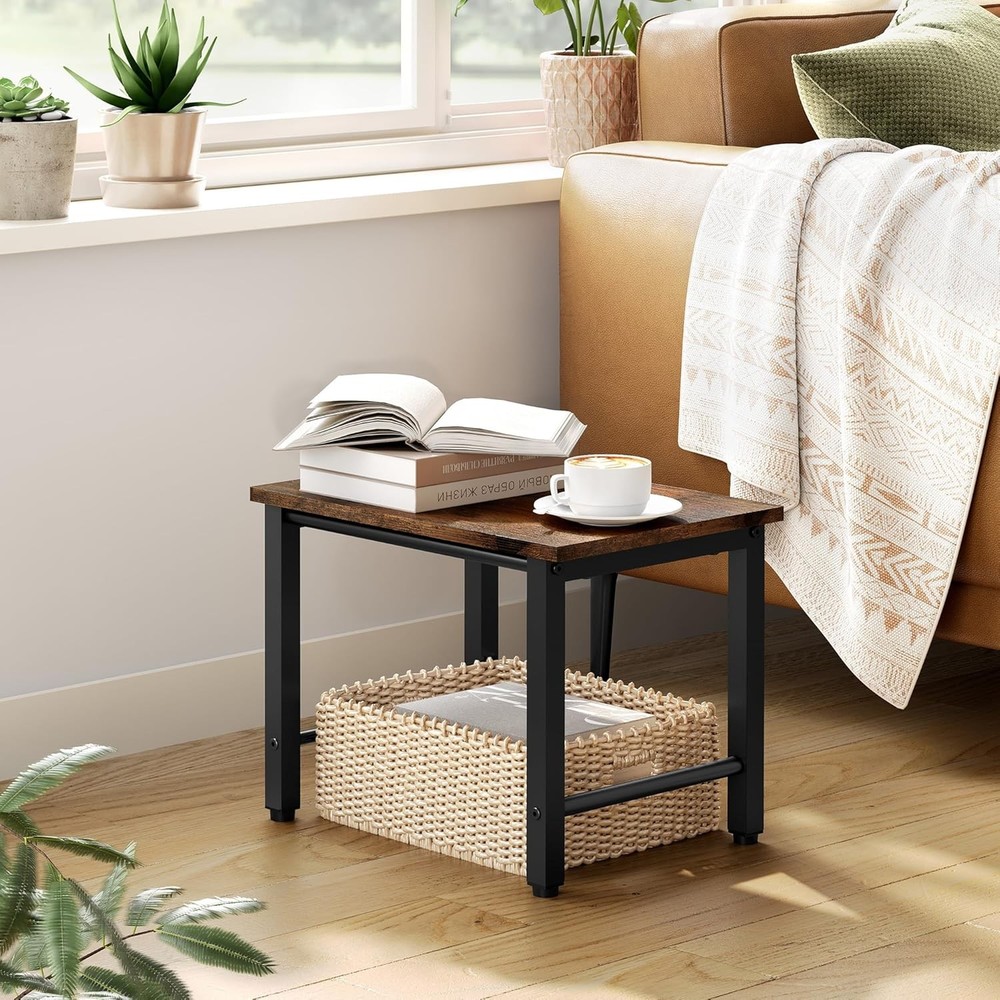 Printer Stand-Desktop Shelf Storage Organizer Printers,Small End Table Book