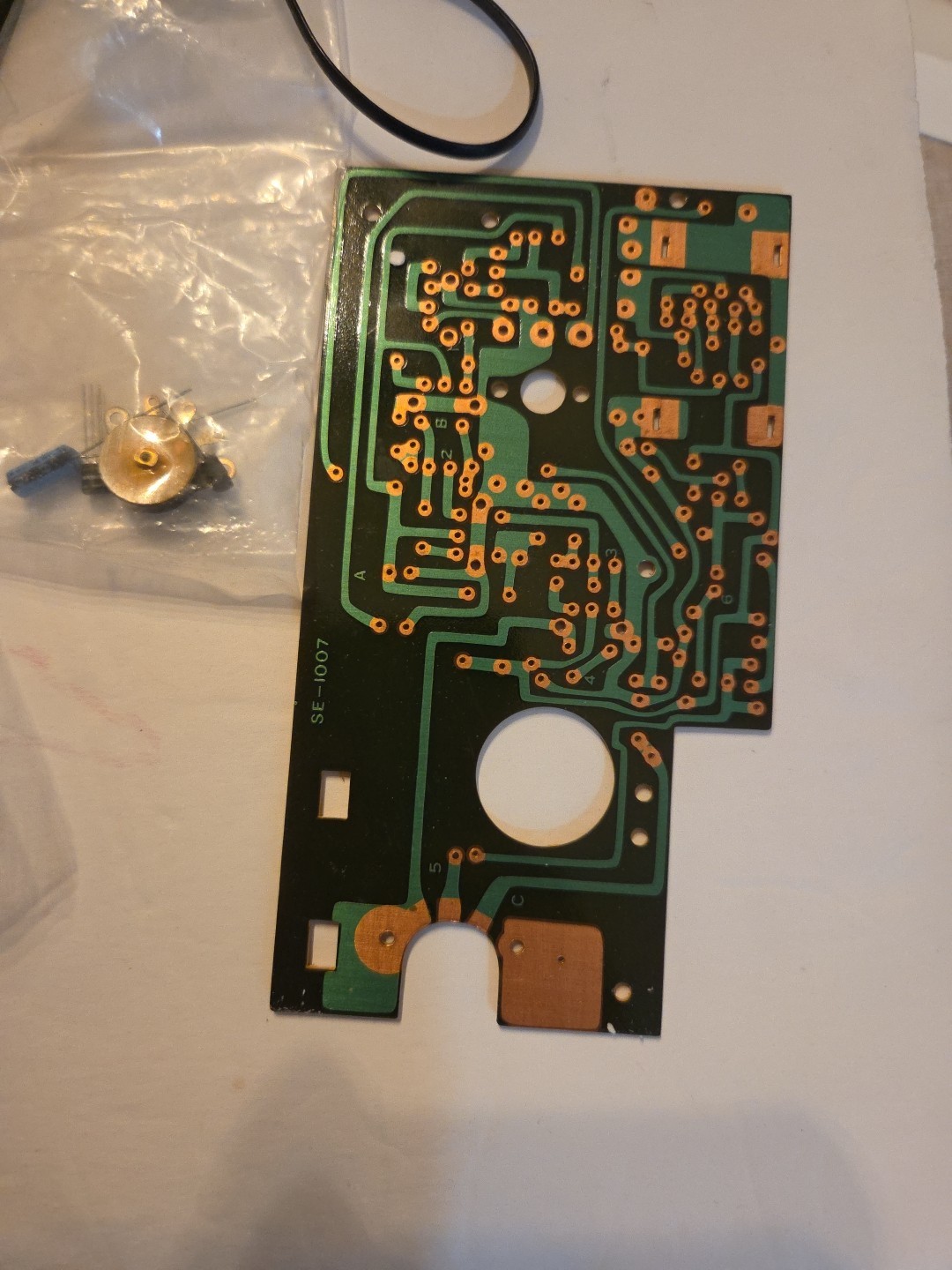 Marcraft SE-1007 Transistor Radio Kit - Not Complete