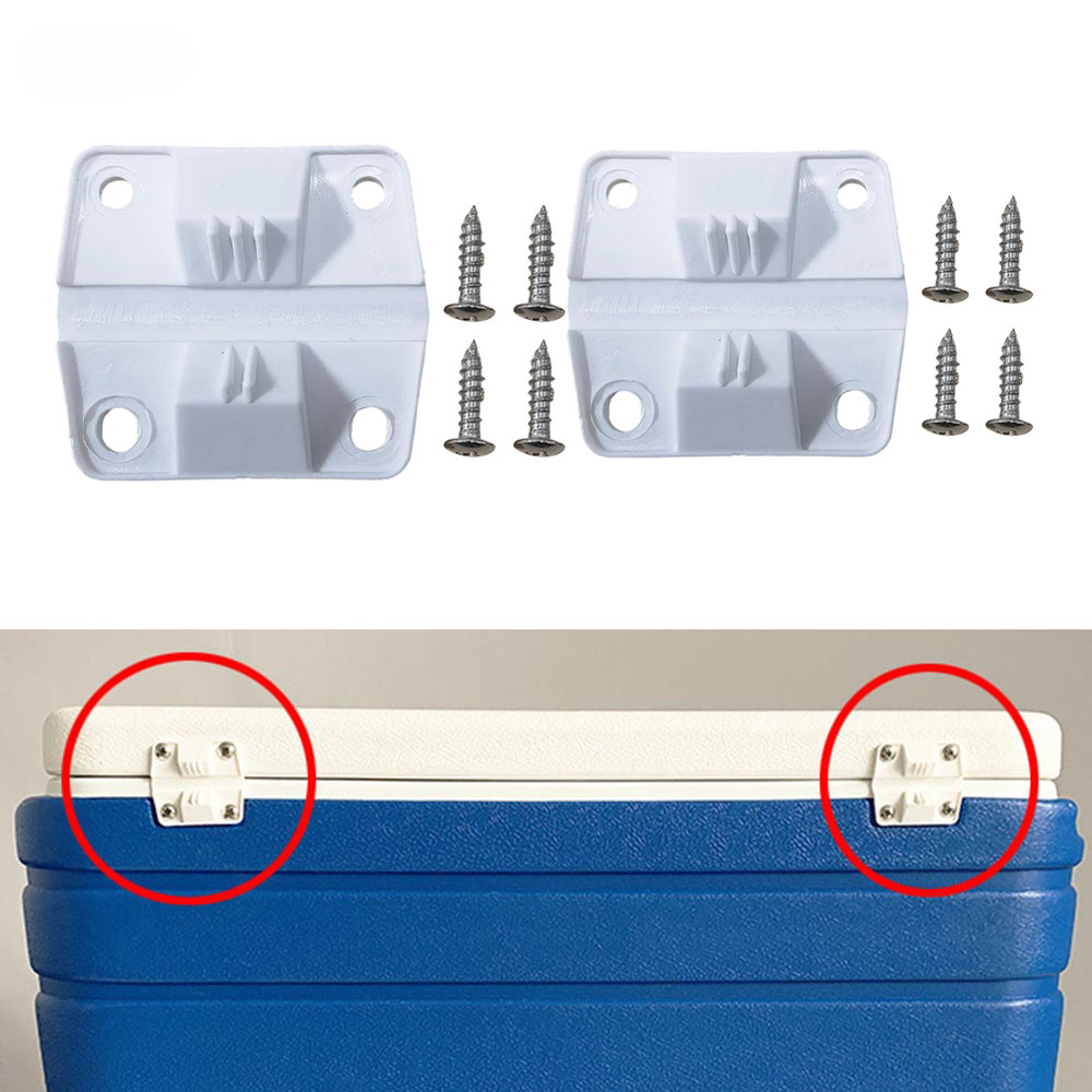 Cooler Plastic Hinges kit Replacement for Coleman Coolers - - 4 Pack