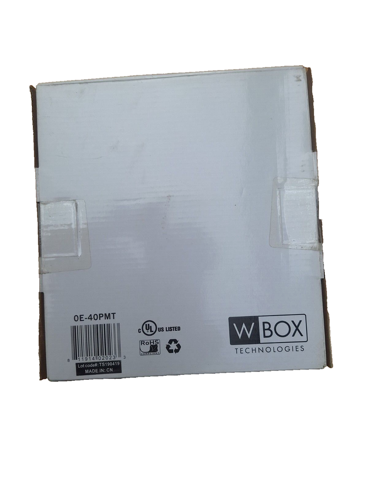 W Box Wbox Technologies 0E-40PMT Universal Projector Mount 4 Arm New